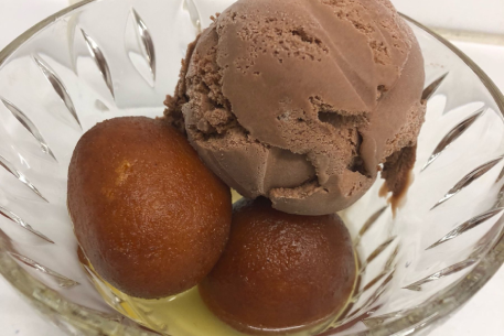 Ice Cream With Jamun